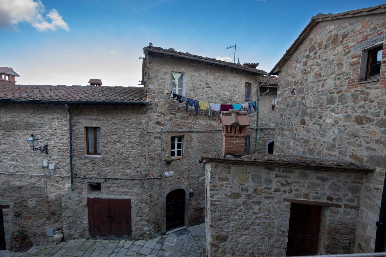 La Casetta Nel Borgo Castelnuovo di Val di Cecina Dış mekan fotoğraf
