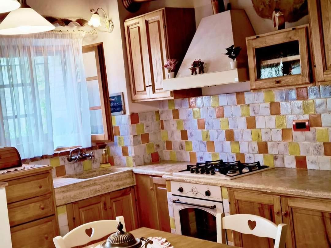 La Casetta Nel Borgo Castelnuovo di Val di Cecina Dış mekan fotoğraf